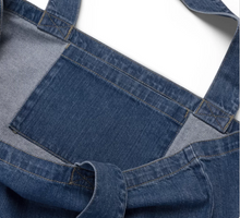 Load image into Gallery viewer, Scandoval Embroidered Denim Tote Bag