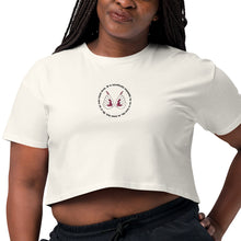 Load image into Gallery viewer, Scheana's Science Embroidered Crop Top