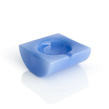 Load image into Gallery viewer, Half Circle Ashtray Milky Blue
