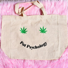 Load image into Gallery viewer, Pot Psychology Tote Bag
