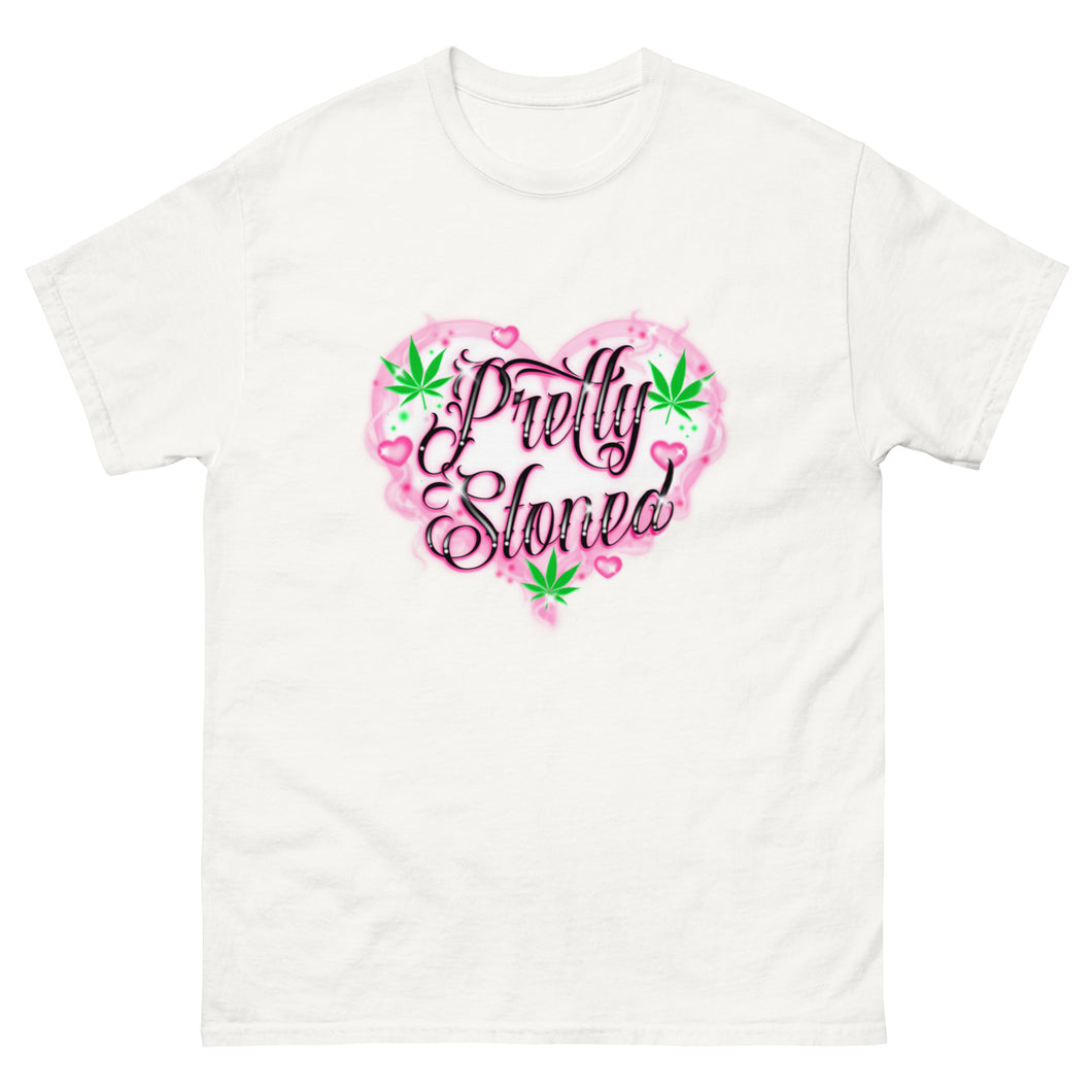 Pretty Stoned Airbrushed T-Shirt