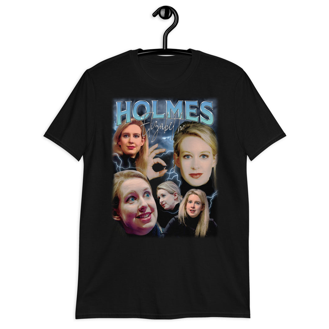 Elizabeth Holmes Retro Bootleg T-shirt