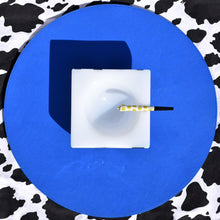 Load image into Gallery viewer, Half Circle Ashtray Cow Print
