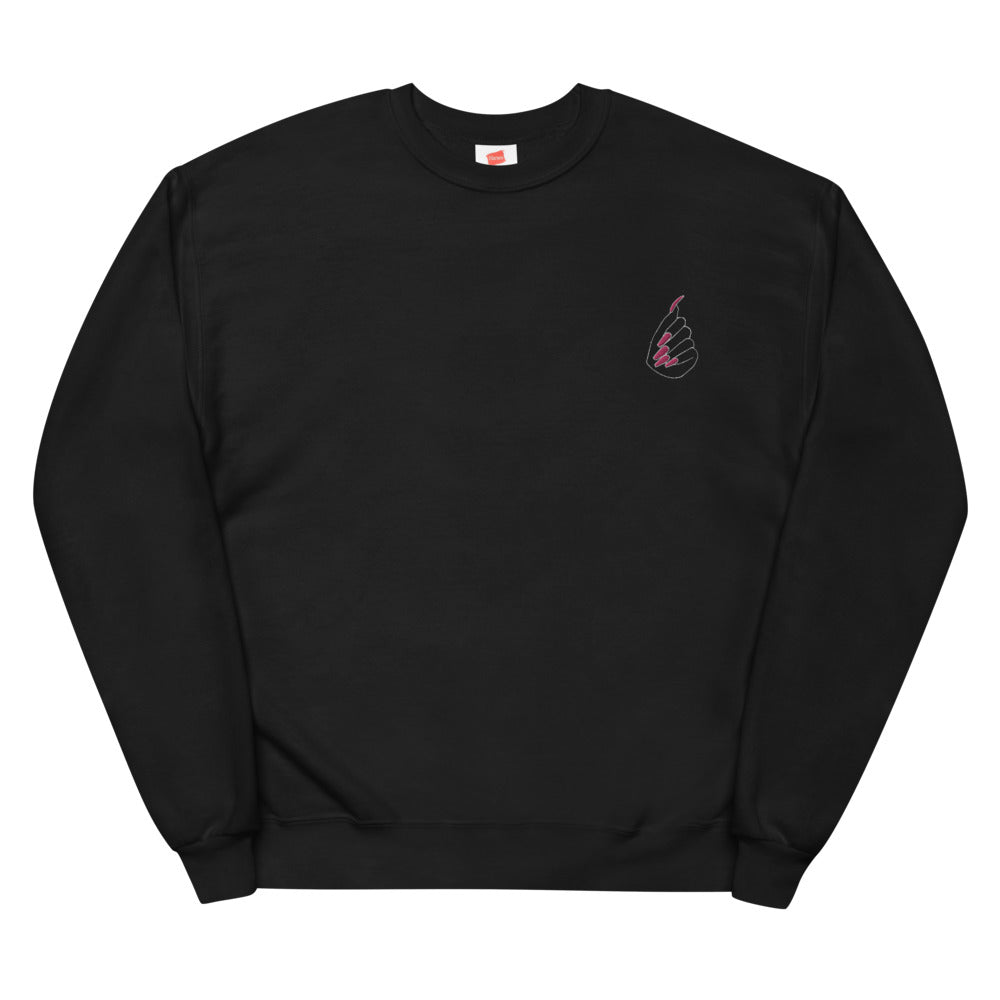 Just the Tips Sweatshirt - Black